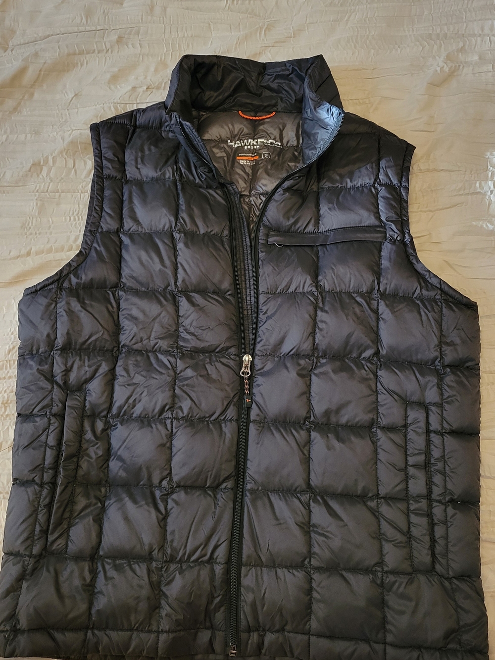 Hawke & Co Men’s Dark Navy Quilted Puffer Vest